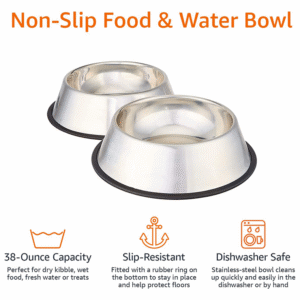 Dog Water And Food Bowl