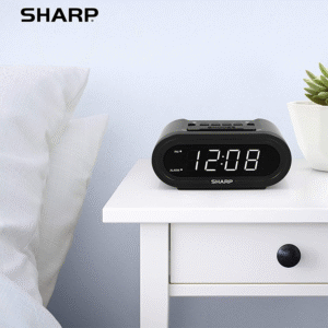 SHARP Digital Alarm with AccuSet